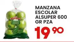 Alsuper alsuper manzana escolar oferta