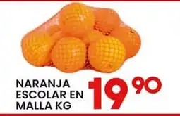 Alsuper Naranja Escolar En Malla oferta