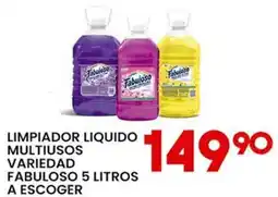 Alsuper Fabuloso limpiador liquido multiusos oferta