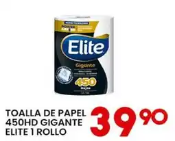 Alsuper Elite toalla de papel 450hd gigante oferta
