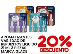 Alsuper Glade aromatizantes oferta