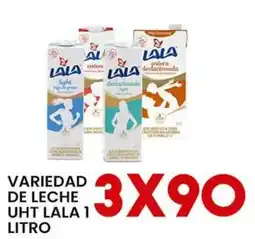 Alsuper Lala variedad de leche uht oferta