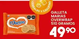 Alsuper Galleta Marias Overwrap oferta
