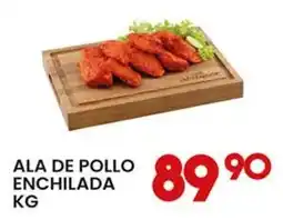 Alsuper Ala de pollo enchilada oferta