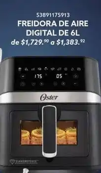 Woolworth Oster - freidora de aire digital oferta