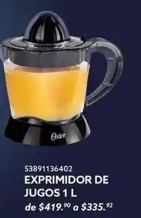 Oster - exprimidor de jugos