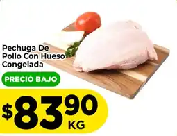HEB Pechuga De Pollo Con Hueso Congelada oferta