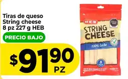 HEB HEB string cheese oferta
