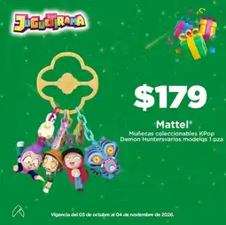 Bodega Aurrerá Mattel Muñecas coleccionables KPop Demon Huntersvarios modelos oferta