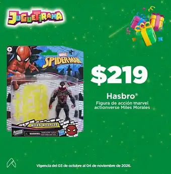 Hasbro Figura de acción marvel actionverse Miles Morales