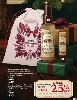 Yves Rocher Yves Rocher Kit Dúo Karité oferta