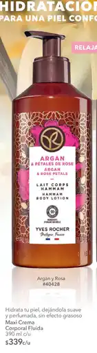 Yves Rocher Maxi Crema Corporal Fluidaa oferta