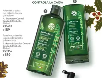 Yves Rocher Shampoo Control Caída del Cabello