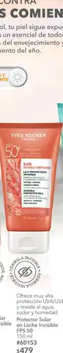 Yves Rocher Yves Rocher Protector Solar en Leche Invisible FPS 50 oferta