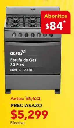 El Bodegón acros estufa de gas oferta