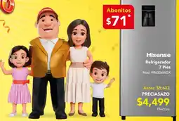 El Bodegón Hisense Refrigerador 7 Pies oferta