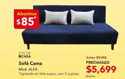 El Bodegón Dolce Casa Sofá Cama oferta