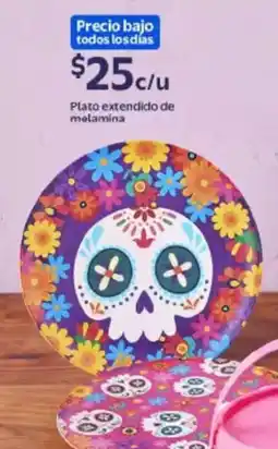 Walmart Plato extendido de melamina oferta