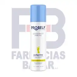 Farmacias Bazar PROSELF DESODORANTE PARA PIES EN AEROSOL 200ML oferta