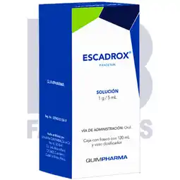 Farmacias Bazar ESCADROX 20GR SOLUCION 120ML QUIMPHARMA oferta