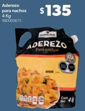 Aderezo para Nachos 4kg