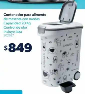 Sam's Club Contenedor para Alimento 20kg oferta