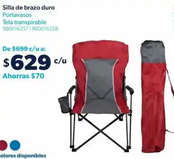 Sam's Club Silla de Brazo Duro oferta