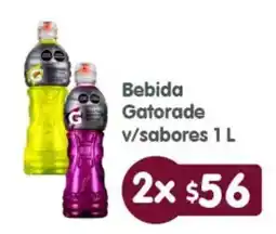 Arteli Bebida Gatorade v/sabores oferta