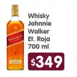 Arteli Johnnie Walker Red Label oferta