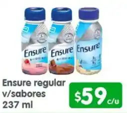 Arteli Ensure regular v/sabores oferta
