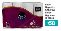 Arteli Selecto Papel Higiénico Chedraui Rollos Gigantes oferta