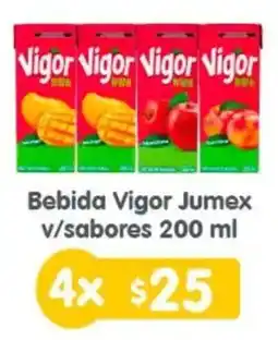 Arteli Bebida Vigor Jumex v/sabores oferta