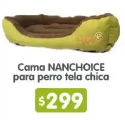 Arteli NANCHOICE cama para perro tela chica oferta