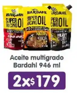 Arteli Bardahl aceite multigrado oferta