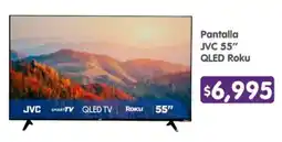 Arteli JVC Pantalla 55" QLED Roku oferta
