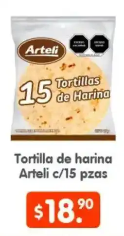 Arteli Arteli tortilla de harina oferta