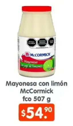 Arteli McCormick Mayonesa con jugo de limones oferta