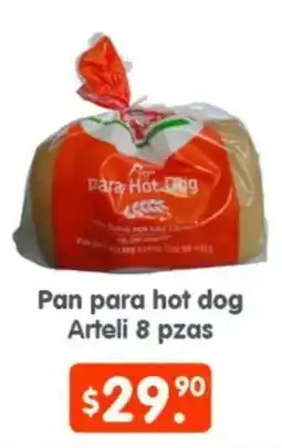 Arteli Arteli pan para hot dog oferta
