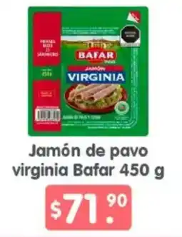Arteli Bafar jamón de pavo virginia oferta