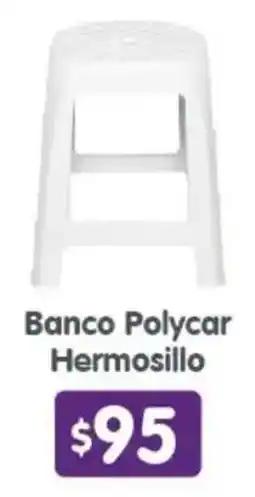 Arteli Polycar Banco Hermosillo oferta