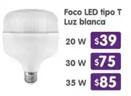 Arteli Foco LED tipo T Luz blanca oferta