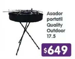 Arteli Asador portatil Quality Outdoor oferta