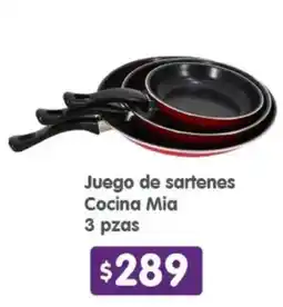 Arteli Cocina Mia Juego de sartenes oferta