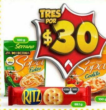 Bodega Aurrerá Galletas ritz oferta