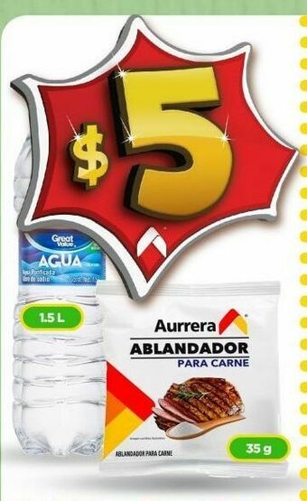 Bodega Aurrerá Agua great value oferta