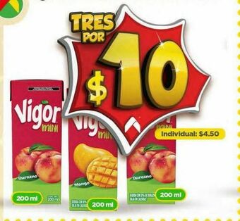 Bodega Aurrerá Jugos vigor oferta