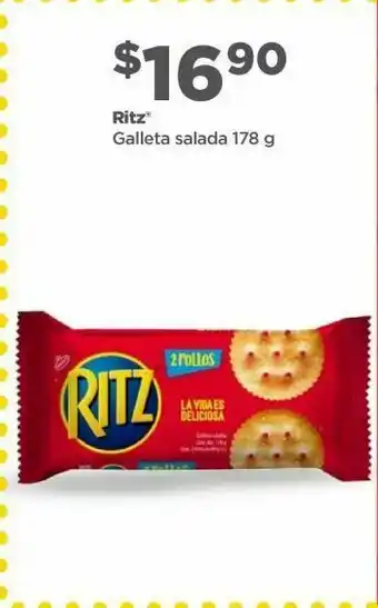Bodega Aurrerá Galleta salada ritz 178g oferta