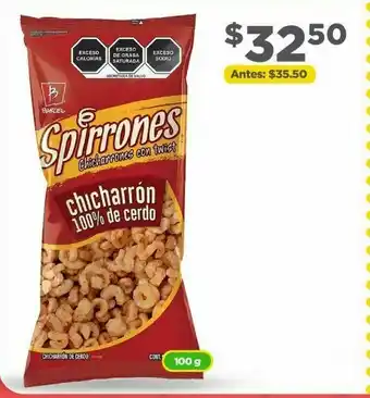 Spirrones barcel 100g