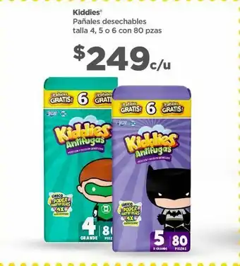 Bodega Aurrerá Pañales kiddies desechables 80 pzas oferta