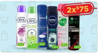 Bodega Aurrerá Desodorante en aerosol obao 150ml x2 oferta